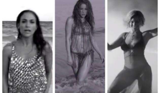 Varios aficionados encontraron similitudes entre los videos de Shakira, JLo y Beyoncé Varios aficionados encontraron similitudes entre los videos de Shakira, JLo y Beyoncé