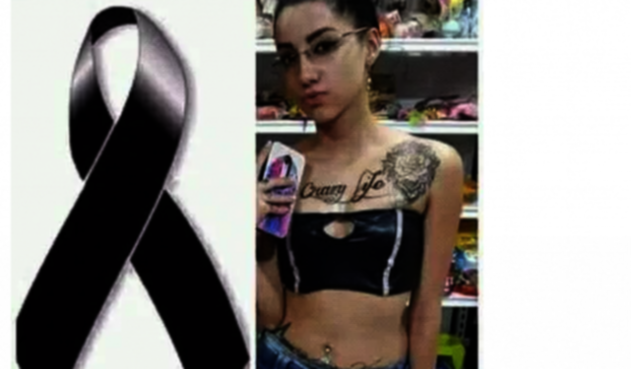 La joven Melany Steisy Amaya León, de 16 años, asesinada en Medellín.