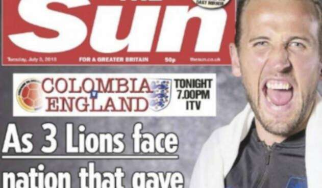 Así The Sun cargó contra Colombia