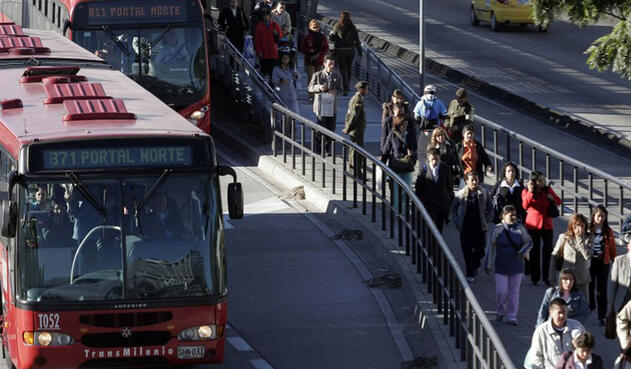 Robos en buses de TransMilenio