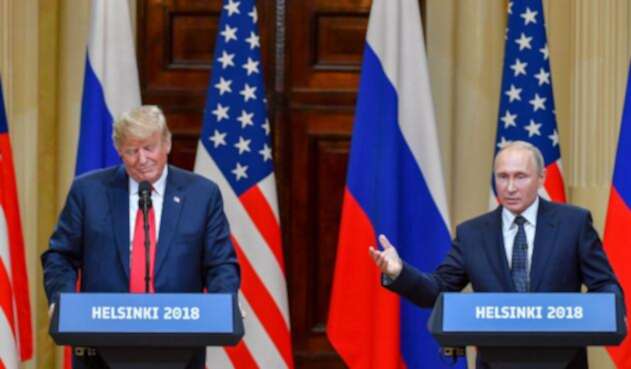 Donald Trump y Vladimir Putin
