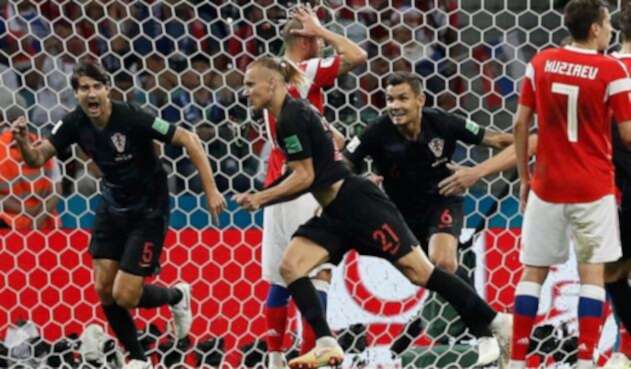 Vida puso el segundo tanto para Croacia Vida puso el segundo tanto para Croacia