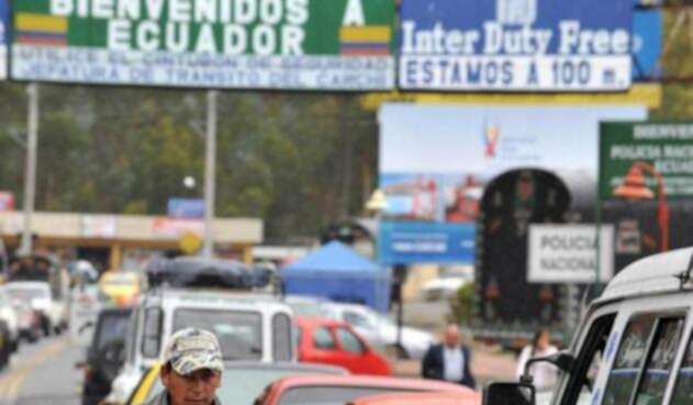 Cuando el bus cruzó la frontera entre Colombia y Ecuador se perdió la comunicación.