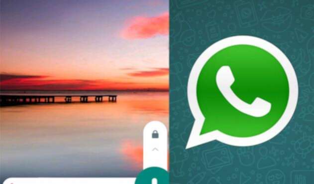 Nota de voz en chat de WhatsApp