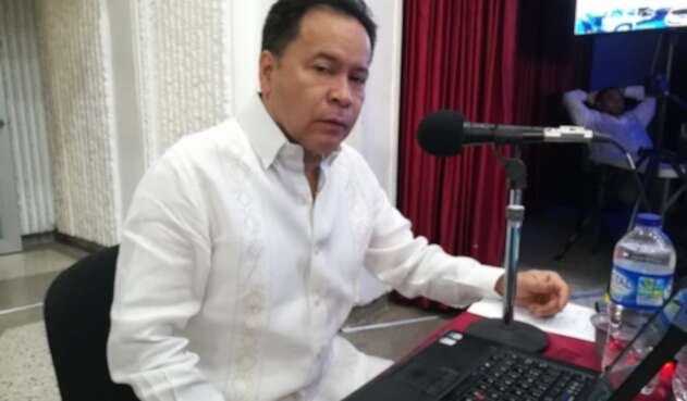 Gobernador de Norte de Santander,William Villamizar, en entrevista con RCN Radio Cúcuta.