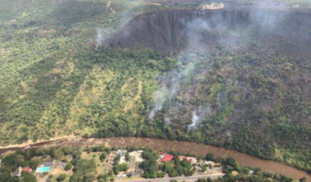 Incendio en Nilo, Cundinamarca