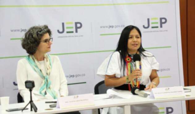 Las magistradas Julieta Lemaitre y Belkis Izquierdo Las magistradas Julieta Lemaitre y Belkis Izquierdo