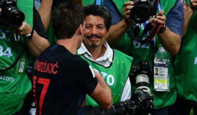 Yuri Cortez, el fotógrafo de la celebración de Croacia