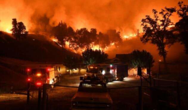 Un total de 1.555 estructuras, incluidas 1.060 residencias, sucumbieron por el incendio.