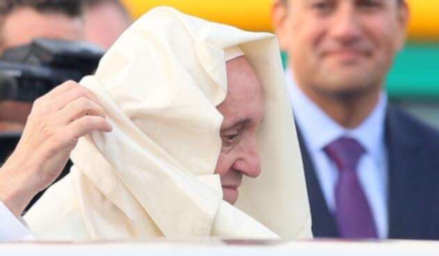 Papa Francisco en Irlanda.