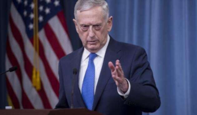 El secretario de Defensa de Estados Unidos, Jim Mattis.