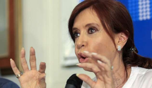 Expresidenta argentina Cristina Kirchner.