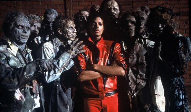 Michael Jackson en 'Thriller' (Epic Records-1982), sexto álbum de estudio del artista, el segundo disco más vendido en los Estados Unidos