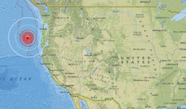 Sismo sacudió Oregon, Estados Unidos