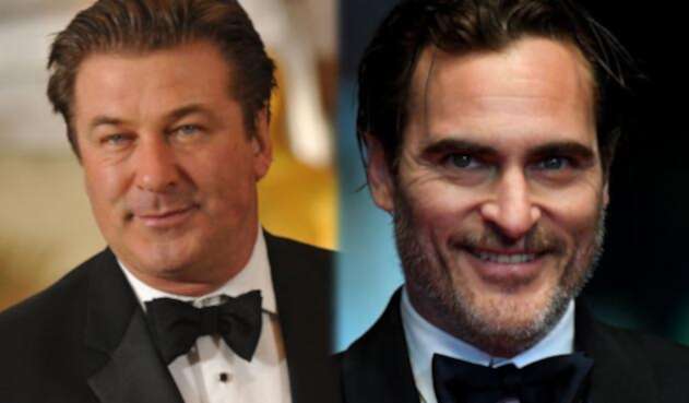 Los actores Alec Baldwin y Joaquin Phoenix