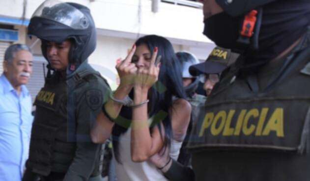 Liliana Campos, conocida como la Madame Liliana Campos, conocida como la Madame