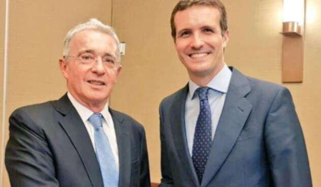 Álvaro Uribe y Pablo Casado Blanco