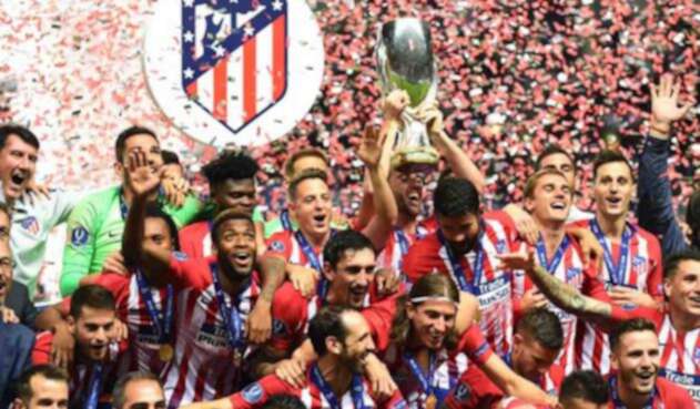 Atlético de Madrid logra su tercera Supercopa de Europa. Atlético de Madrid logra su tercera Supercopa de Europa.