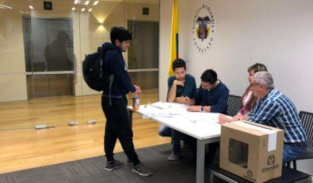 votaciones en el exterior Cancillería