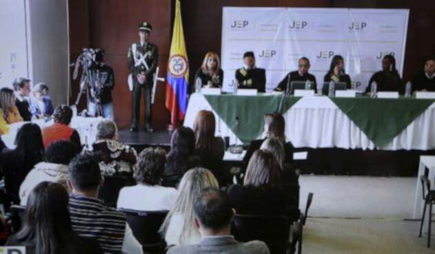 Audiencia en la JEP sobre falsos positivos Audiencia en la JEP sobre falsos positivos