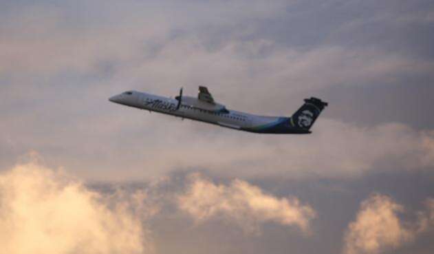 Avión de Alaska Airlines Bombardier Dash 8 Q400