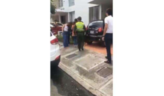 La brutal agresión a una mujer en Bucaramanga