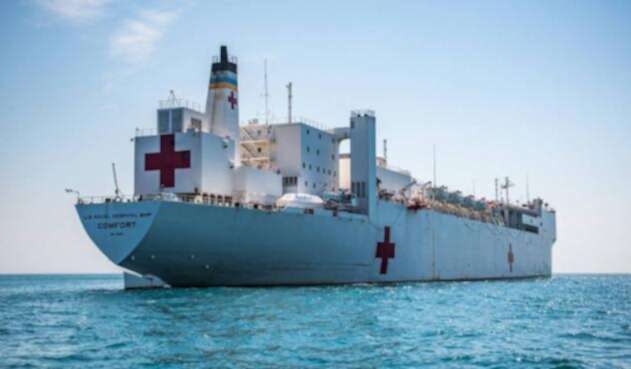 Buque hospital Estados Unidos