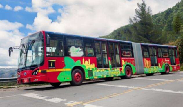 Bus eléctrico de Transmilenio