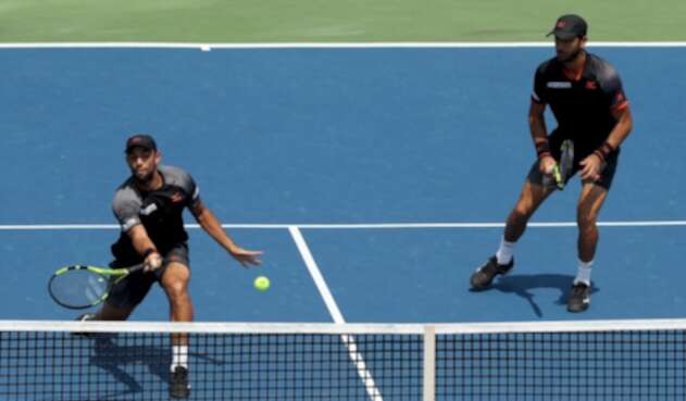 Juan Sebastián Cabal y Robert Farah, tenistas colombianos