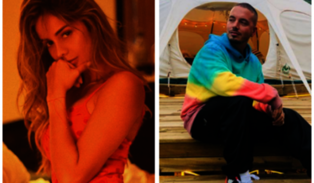 Alejandra Buitrago y J Balvin