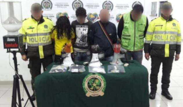 Capturados por chance ilegal en Bogotá