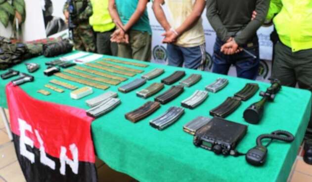 Entre los detenidos se encuentra un cabecilla, identificado con el alias de 'Pichón'.