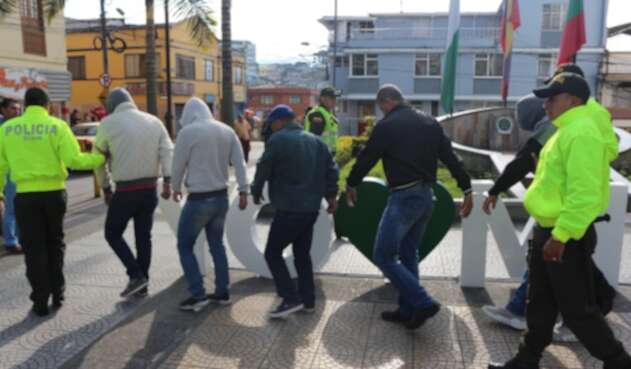 Unidades de la Sijin adelantaron el operativo en Manizales y Villamaria,Caldas