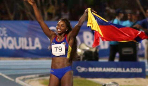 Caterine Ibargüen en Liga Diamante Caterine Ibargüen la reina del salto doble en Liga Diamante