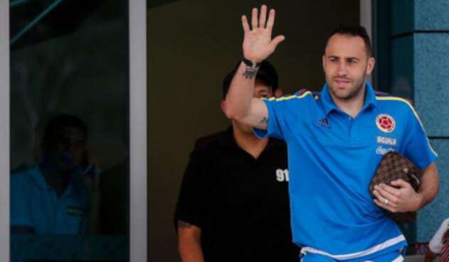 David Ospina con la Selección Colombia