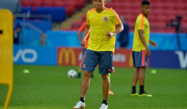 Carlos Bacca con la Selección Colombia