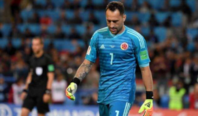 David Ospina con la Selección Colombia durante su participación en Rusia 2018