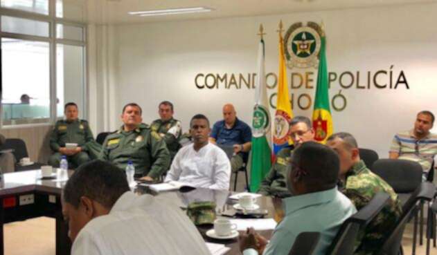 Autoridades adelantaron consejo de seguridad tras secuestros en Chocó