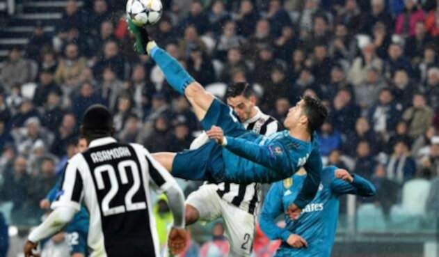 El gol de chilena de Cristiano a la Juventus