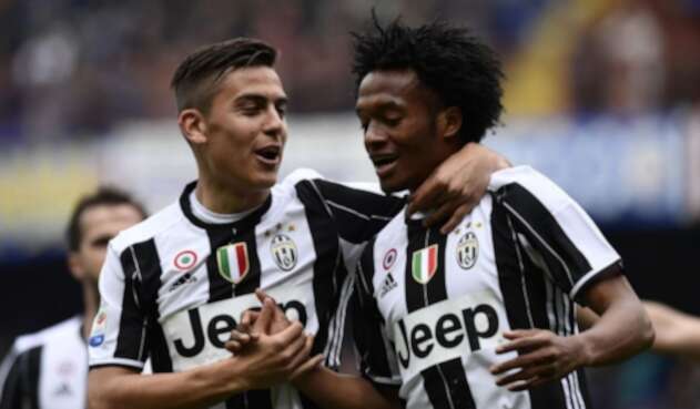 Paulo Dybala y Cuadrado