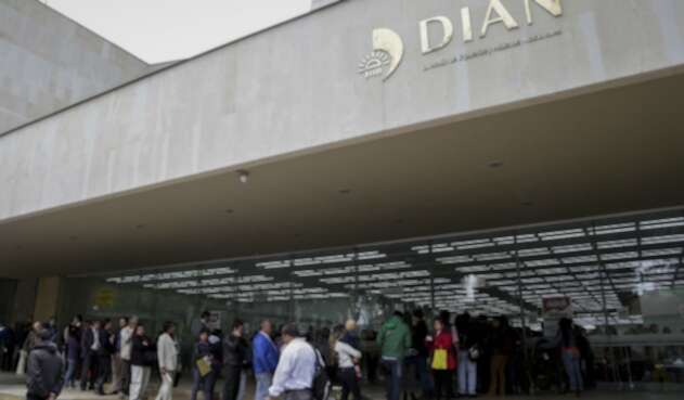 La sede de la Dian en Bogotá
