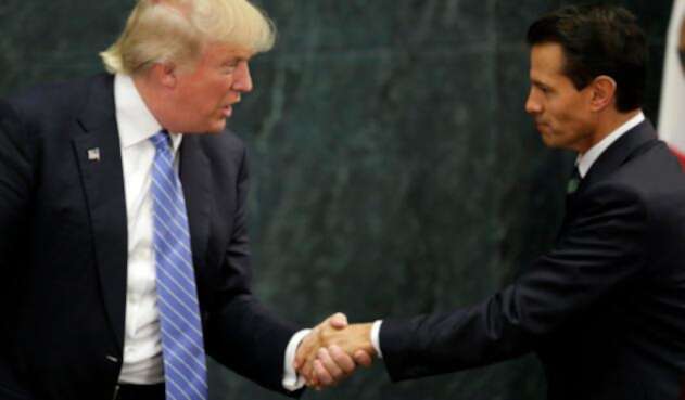 Donald Trump y Enrique Peña Nieto, el 31 de agosto de 2016 en ciudad de México