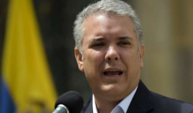 Presidente colombiano Iván Duque