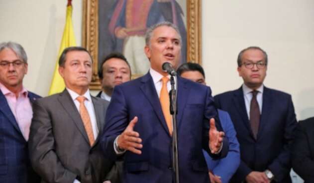 Presidente Iván Duque en el Congreso