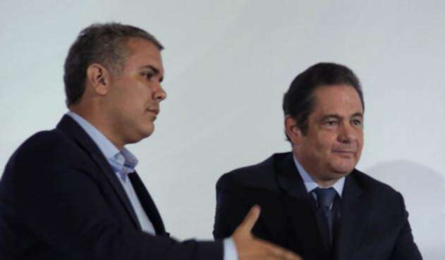 Iván Duque y Germán Vargas Lleras se enfrentaron en la campaña por la Presidencia Iván Duque y Germán Vargas Lleras se enfrentaron en la campaña por la Presidencia