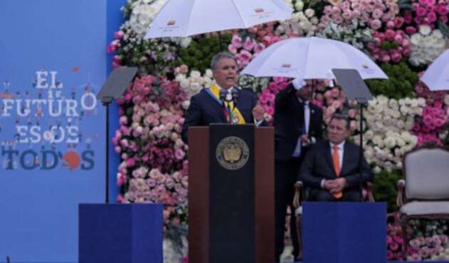 Iván Duque tomó posesión como presidente este 7 de Agosto.