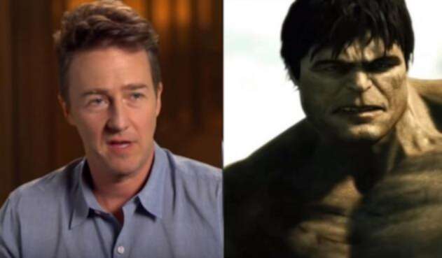 Edward Norton como 'Hulk'