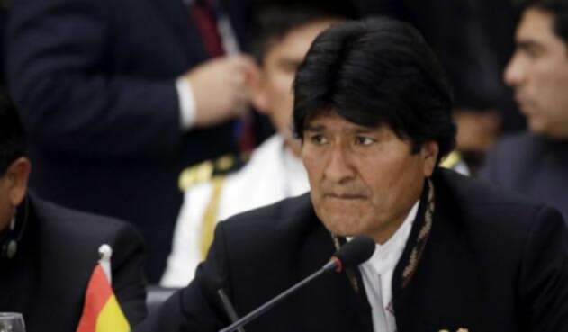 Evo Morales, presidente de Bolivia
