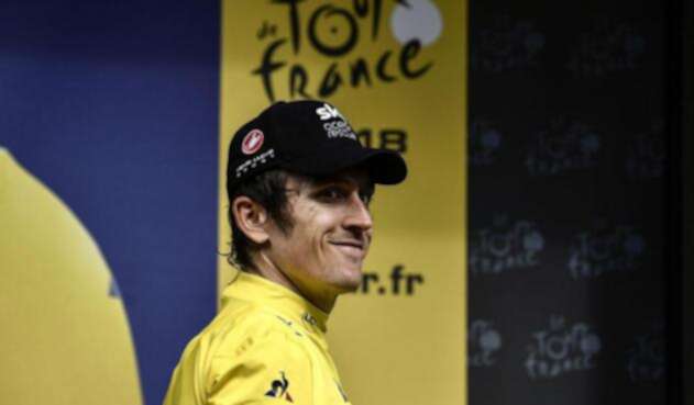 Geraint Thomas, ciclista británico, ganador del Tour de Francia 2018