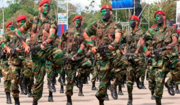 Militares de la Guardia Nacional Bolivariana